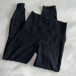 Lululemon Instill Align Leggings Size 4 Black Gently Worn